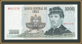 Чилі Чили ^/--/^ Чили 1000 песо 2005 P-154  (154 /--/ f.13) аUNC ^_^^^ Чилі 1000 песо 2005 P-154 (154 /--/ f.13) аUNC - фото фото фото