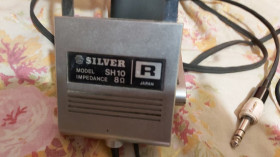 Навушники Наушники ^/--/^ винтажные наушники SILVER SH /--/ 10 от магнитолы SILVER SR /--/ 8800 Japan ^_^^^ Гвинтажні навушники SILVER SH /--/ 10 від магнітоли SILVER SR /--/ 8800 - фото фото фото