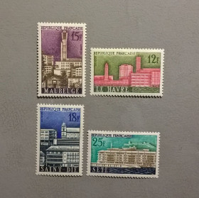 Архітектура Архитектура ^/--/^ Франция Архитектура 1958 ^_^^^ Франція Архітектура 1958 - фото фото фото