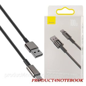 Кабелі Кабели ^/--/^ Кабель Baseus Tungsten Gold Fast Charging Data Cable USB to Type-C 100 /--/ W 1 /--/ m Black (CAWJ /--/ 000001) ^_^^^ Кабель Baseus Tungsten Gold Fast Charging Data Cable USB to Type-C 100 /--/ W 1 /--/ m Black - фото фото фото