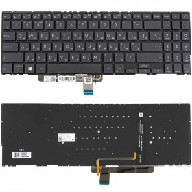 Клавіатури Клавиатуры ^/--/^ Клавиатура для ноутбука ASUS (UX /--/ 564 series) rus, black, без фрейма, подсветка клавиш ^_^^^ Клавіатура для ноутбука ASUS (UX /--/ 564 series) rus, black, без фрейму, підсвічування клавіш - фото фото фото