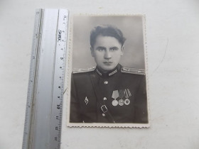Листи, фото Письма, фото ^/--/^ Фотография военный майор артиллерия 40-е годы ^_^^^ Фотографія військовий майор артилерія 40-і роки - фото фото фото