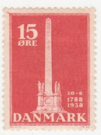Балтійські країни Балтийские страны ^/--/^ Дания   1938  г. №  245 * ^_^^^ Данія 1938 р. No 245* - фото фото фото