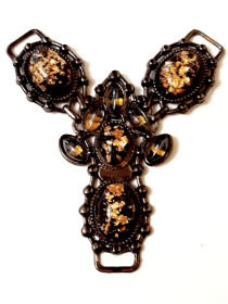 Ювелірні вироби, біжутерія Ювелирные изделия, бижутерия ^/--/^ Брошь пришивная 8.5 см-8 см с подвижными частями, винтажный декор для одежды и сумок, идеальное состояние ^_^^^ Брош пришивна 8.5 см-8 см з рухомими частинами, гвинтажний декор для одягу і сумок, ідеальний стан - фото фото фото