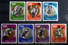 Спорт Спорт ^/--/^ Угорщина, Мюнхен-72, 1974, серія** ^_^^^ Венгрия, Мюнхен-72, 1974, серия** - фото фото фото