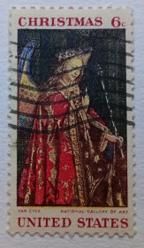 Північна Америка Северная Америка ^/--/^ США 1968 Рождество, гашеная (I) ^_^^^ 1968 — Різдво, гашена (I) - фото фото фото