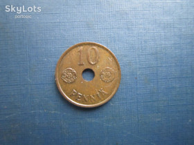 Фінляндія Финляндия ^/--/^ Монета 10 пенні Фінляндія 1941 рідкіска ^_^^^ Монета 10 пенни Финляндия 1941 жидкиска - фото фото фото