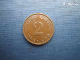 НДР, ФРН ГДР, ФРГ ^/--/^ Монета 5 пфеніги Німеччина ФРН 1961 D ^_^^^ Монета 5 пфенниги Германия ФРГ 1961 D - фото фото фото