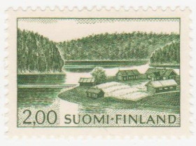 Скандинавія Скандинавия ^/--/^ Финляндия 1964 г. № 595 ** ^_^^^ Фінляндія 1964 No 595 ** - фото фото фото