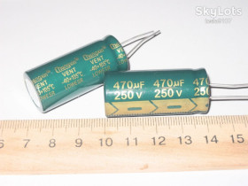 Конденсатори Конденсаторы ^/--/^ Конденсатор 470 /--/ мкФ 250 /--/ В 470 /--/ uF 250 /--/ V 105 /--/ С              (1 /--/ шт - лот) ^_^^^ Конденсатор 470 /--/ мкФ 250 /--/ В 470 /--/ uF 250 /--/ V 105 /--/ С (1 /--/ шт - лот) - фото фото фото