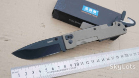 Ножі, мультітули Ножи, мультитулы ^/--/^ SRM Sanrenmu 9052 /--/ MUC-GV-T /--/ 4, 12 /--/ C /--/ 27 Black, G /--/ 10 Brown, Multifunctional, Outdoor, EDC, Slipjoint - фото фото фото