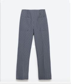 Капрі Капри ^/--/^ Капри ZARA ,новые,синии в горохи, раз С, ^_^^^ Капрі ZARA, нові, синії в горохи, раз С, - фото фото фото