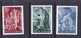 Балканський півострів Балканский полуостров ^/--/^ EU Югославия  1953 г Триест - надпечатка ^_^^^ EU Югославія 1953 р Трієст - надпечатка - фото фото фото