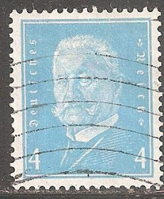 Веймарська республіка Веймарская республика ^/--/^ Германия  (Веймар) 1931 Mi.454 гаш. ^_^^^ Німеччина (Веймар) 1931 Mi.454 гаш. - фото фото фото