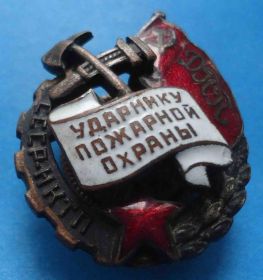 Відзнаки Знаки отличий ^/--/^ Ударнику пожарной охраны ДПП № ^_^^^ Ударнику пожежної охорони ДПП No - фото фото фото