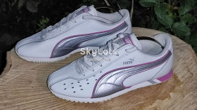 Кросівки Кроссовки ^/--/^ PUMA  ~БЕЛЫЕ КОЖАНЫЕ КРОССОВКИ ~ р 37-38 / 24 см ^_^^^ PUMA ~ білі шкіряні кросовки ~ р 37-38 / 24 см - фото фото фото