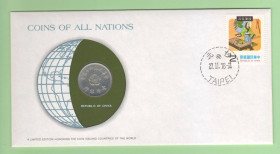 Інші країни Другие страны ^/--/^ ТАЙВАНЬ : монета конверт из серии &amp;quot;COINS OF ALL NATIONS&amp;quot; + марка ^_^^^ Тайвань: монета конверт з серії &amp;quot;COINS OF ALL NATIONS&amp;quot; + марка - фото фото фото