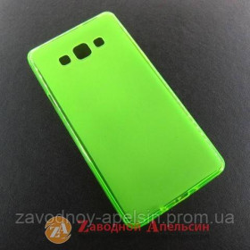 Чохли, бампера Чехлы, бампера ^/--/^ Samsung A /--/ 7 A /--/ 700 чехол слиликоновый Cover green ^_^^^ Samsung A /--/ 7 A /--/ 700 чохол зліконовий Cover green - фото фото фото