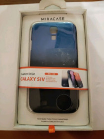 Чохли, бампера Чехлы, бампера ^/--/^ Чохол-кришка Miracase для Samsung Galaxy S /--/ 4 синій ^_^^^ Чехол-крышка Miracase для Samsung Galaxy S /--/ 4 синий - фото фото фото