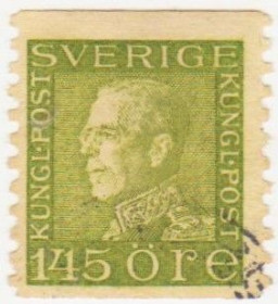 Скандинавія Скандинавия ^/--/^ Швеция 1925 г. № 197 гашеная ^_^^^ Швеція 1925 р. No 197 гашена - фото фото фото