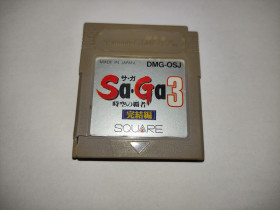 Диски з відеоіграми Диски с видеоиграми ^/--/^ SaGa 3 DMG-OSJ Game boy Япония Nintendo GB  (Пошкоджений корпус) ^_^^^ SaGa 3 DMG-OSJ Game boy Японія Nintendo GB (Пошкоджений корпус) - фото фото фото