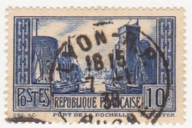 Франція Франция ^/--/^ Франция  1929  г. № 236 гашеная ^_^^^ Франція 1929 р. No 236 гашена - фото фото фото