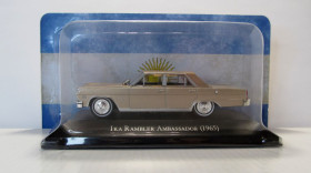 : Закордонні : Зарубежные ^/--/^ AMC IKA Rambler Ambassador 990 1965, Altaya. 1:43 запечатанный блистер. ^_^^^ Ambassador 990 1965, Altaya. 1:43 задрукований блістер. - фото фото фото
