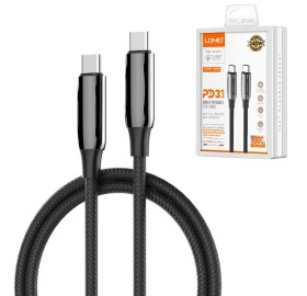 Кабелі Кабели ^/--/^ Дата кабель LDNIO LC /--/ 921 /--/ c Type C to Type C 240 /--/ W   (48 /--/ V/5 /--/ A) Super Fast Charger 1 /--/ M Чорний ^_^^^ Дата кабель LDNIO LC /--/ 921 /--/ c Type C to Type C 240 /--/ W (48 /--/ V/5 /--/ A) Super Fast Charger 1 /--/ M Черный - фото фото фото