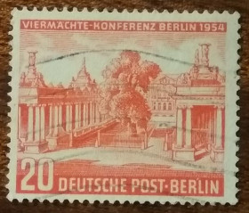 НДР, ФРН ГДР, ФРГ ^/--/^ Германия Конференция четырех держав 1954 ^_^^^ Німеччина Конференція чотирьох держав 1954 - фото фото фото