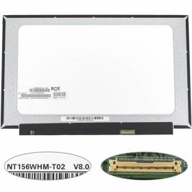 Матриці Матрицы ^/--/^ Матрица 15.6&amp;quot; NT /--/ 156 /--/ WHM-T /--/ 02 touch (1366*768, 40 /--/ pin(eDP), LED, SLIM(без планок и ушек), матовая,  ^_^^^ Матриця 15.6&amp;quot; NT /--/ 156 /--/ WHM-T /--/ 02 touch (1366*768, 40 /--/ pin(eDP), LED, SLIM(без планок і вушок), матова, - фото фото фото