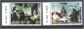 Великобританія Великобритания ^/--/^ ZM Джерси 1980 г MNH - полная серия ^_^^^ ZM Джерсі 1980 MNH - повна серія - фото фото фото