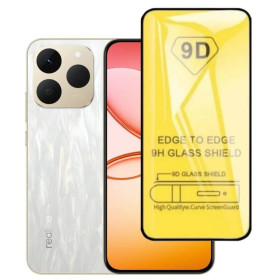 Чохли, бампера Чехлы, бампера ^/--/^ Захисне скло TDG 9 /--/ D для Realme 15 /--/ T (RMX /--/ 5111) повна проклейка чорний ^_^^^ Защитное стекло TDG 9 /--/ D для Realme 15 /--/ T (RMX /--/ 5111) полная проклейка черный - фото фото фото