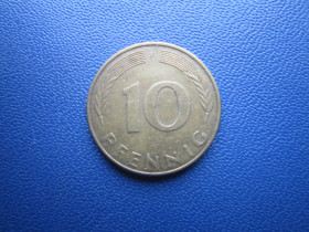 НДР, ФРН ГДР, ФРГ ^/--/^ Монета 10 пфенігів Німеччина ФРН 1986 F ^_^^^ Монета 10 пфеннигов Германия ФРГ 1986 F - фото фото фото