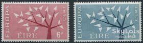 Ірландія Ирландия ^/--/^ Ирландия 1962 Европа СЕРТ Mi 155-156 MNH ^_^^^ Ірландія 1962 Європа Серт Mi 155-156 MNH - фото фото фото