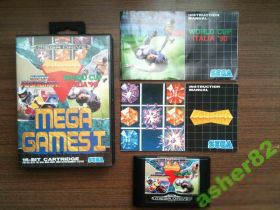 Диски з відеоіграми Диски с видеоиграми ^/--/^ Игра на Sega Mega Drive &amp;quot;Mega Games 1&amp;quot;       (PAL) ^_^^^ Гра на Sega Mega Drive &amp;quot;Mega Games 1&amp;quot; (PAL) - фото фото фото