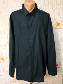 Сорочки Рубашки ^/--/^ Сорочка чоловіча чорна NEW LOOK коттон p-p XL ^_^^^ Сорочка мужская черная NEW LOOK коттон p-p XL - фото фото фото