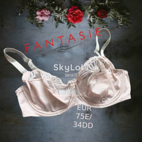Бюстгальтери Бюстгальтеры ^/--/^ Fantasie EU 75 /--/ E /34 /--/ DD Бюстгальтер мягкий косточка бежево серый ^_^^^ Fantasie EU 75 /--/ E /34 /--/ DD Бюстгальтер м'який кісточка біжено сірий - фото фото фото