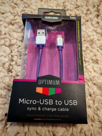 Кабелі Кабели ^/--/^ Grixx Optimum Micro-USB to USB 1 /--/ m ^_^^^ Grixx Optimum Micro-USB в USB 1 /--/ m - фото фото фото