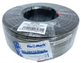 Кабелі Кабели ^/--/^ Кабель Finmark Фінмарк RG 58 V 70 50 Ом антенний для модемів і роутерів 100 метрів ^_^^^ Кабель Finmark Финмарк RG 58 V 70 50 Ом антенный для модемов и роутеров 100 метров - фото фото фото
