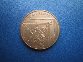 Єлизавета II (після ) Елизавета II (после ) ^/--/^ Монета 2 пенси Великобританія 2012 щит лев ^_^^^ Монета 2 пенсы Великобритания 2012 щит лев - фото фото фото