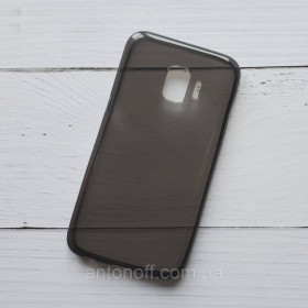 Зарядні пристрої Зарядные устройства ^/--/^ Чохол для Samsung Galaxy J /--/ 2 Core 2018 (J /--/ 260) силіконовий, прозорий, сірий ^_^^^ Чехол Samsung J /--/ 260 /--/ F Galaxy J /--/ 2 Core 2018 для телефона серый силиконовый - фото фото фото