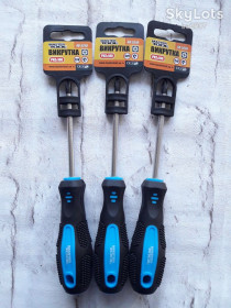 Викрутки Отвертки ^/--/^ Викрутка хрестова магнітна PH /--/ 2 х 100 /--/ мм MASTERTOOL  48-5210 ^_^^^ Выкрутка Mastertool крестовая PH /--/ 2 х 100 мм - фото фото фото