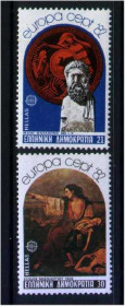 Греція Греция ^/--/^ ZM Греция 1982 г MNH -  полная серия ^_^^^ ZM Греція 1982 MNH - повна серія - фото фото фото