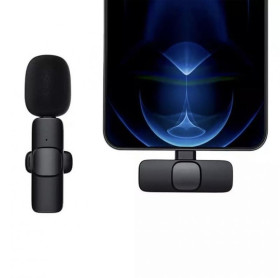 Мікрофони Микрофоны ^/--/^ Мікрофон - бездротова петличка Bluetooth K /--/ 9 для Type C ^_^^^ Микрофон - беспроводная петличка Bluetooth K /--/ 9 для Type C - фото фото фото
