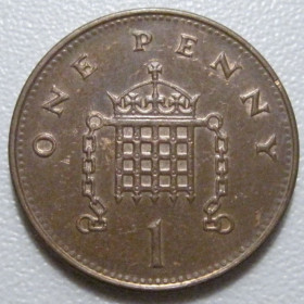 Єлизавета II (після ) Елизавета II (после ) ^/--/^ Велика Британія 1 пенні 1999 року Магнітна 43152 ^_^^^ Великобритания 1 пенни 1999 года Магнитная 43152 - фото фото фото