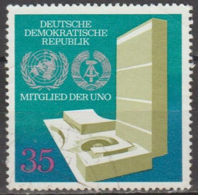 НДР, ФРН ГДР, ФРГ ^/--/^ Германия Німеччина ГДР 1973 ООН ^_^^^ Германия ГДР 1973 ООН - фото фото фото