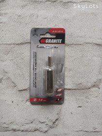 Свердла Сверла ^/--/^ Свердло трубчасте GRANITE з алмазним напиленням для скла та плитки  14 /--/ мм ^_^^^ Свердло трубчатое GRANITE с алмазным напылением для стекла и плитки 14 /--/ мм - фото фото фото