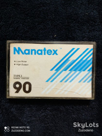 Касети Кассеты ^/--/^ Б/У Аудио кассета MANATEX 90 ^_^^^ Б/У Аудіо касета MANATEX 90 - фото фото фото