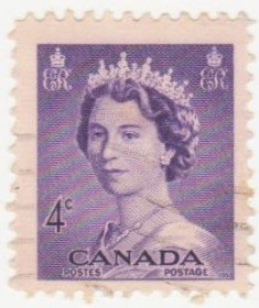 Північна Америка Северная Америка ^/--/^ Канада 1953 г.№ 278 гашеная ^_^^^ Канада 1953 р. No 278 гашена - фото фото фото