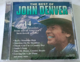 Музичні диски Музыкальные диски ^/--/^ JOHN DENVER The Best Of John Denver CD USA &amp; Canada ^_^^^ JOHN DENVER The Best Of John Denver CD USA & Canada - фото фото фото